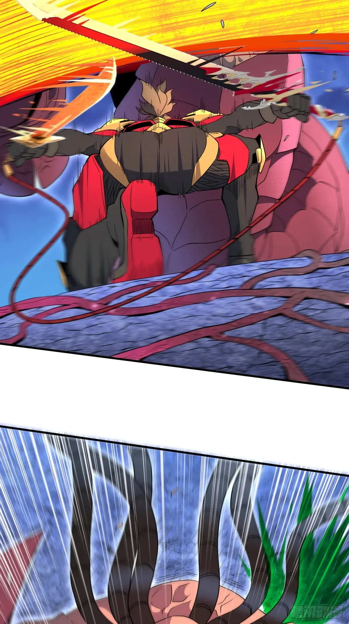 地球人实在太凶猛了~漫画,第234话 援军！3图