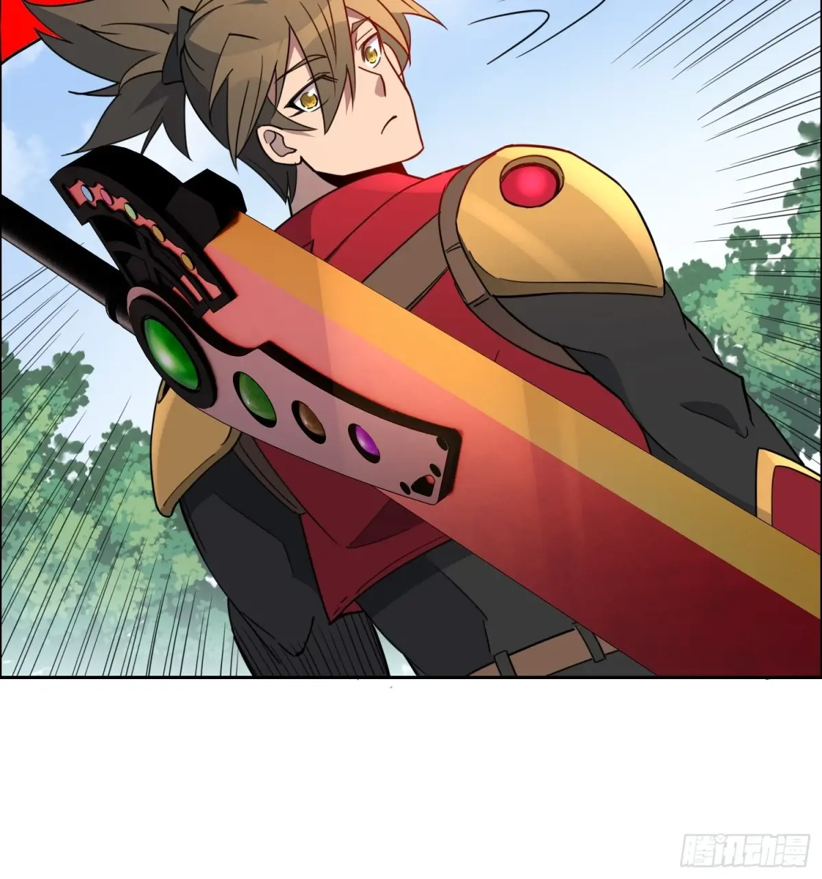 地球人实在太凶猛了~漫画,第240话 惊现猿人！1图