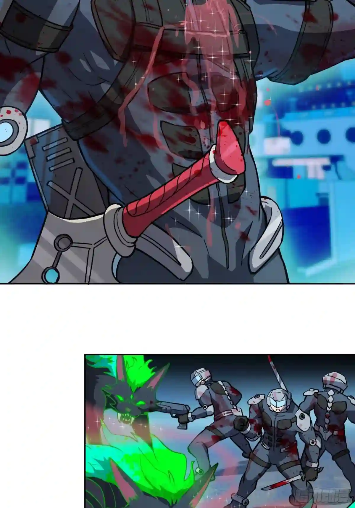 地球人实在太凶猛了~漫画,第73话 伸出援手4图