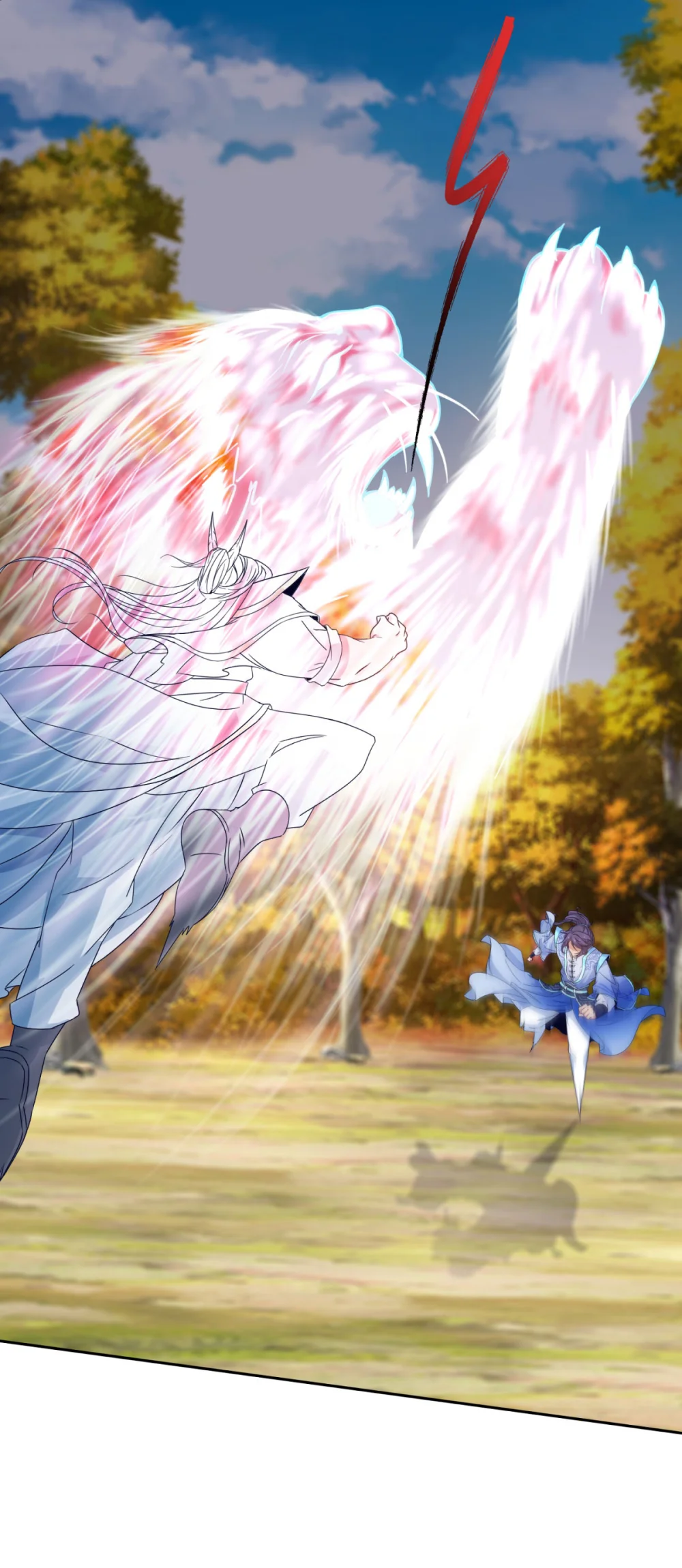 神魂武帝漫画,第410话 猛虎扑食2图