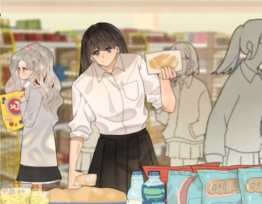 无法与女生成为朋友合照漫画,第57话我的爸爸是黑社会？3图