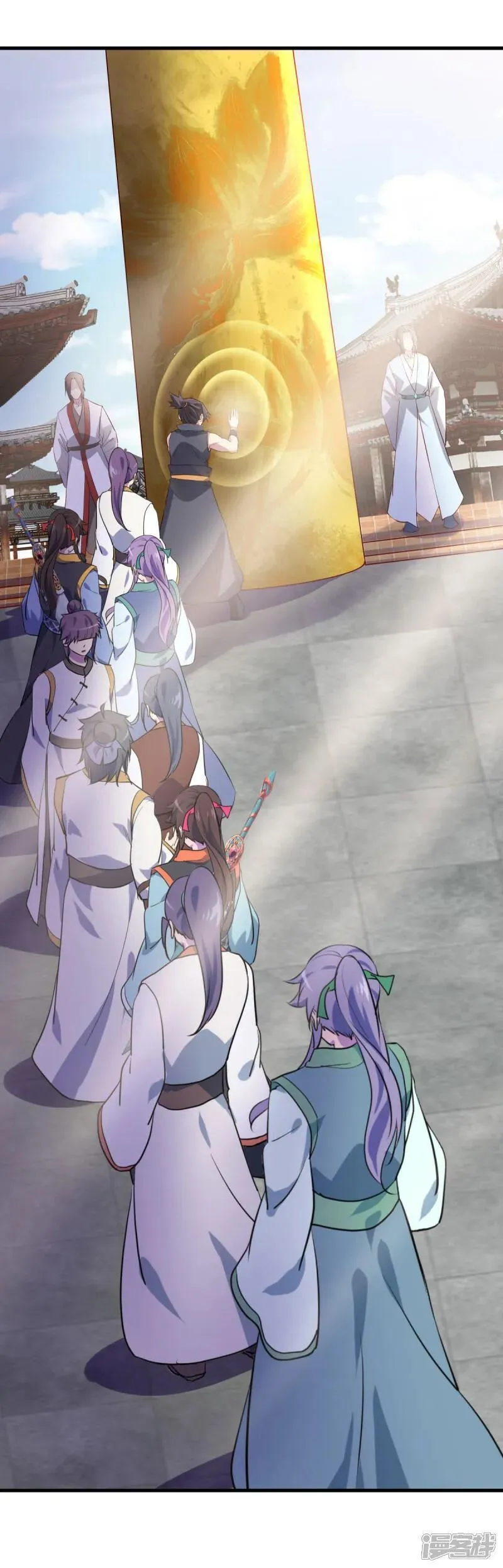 绝世战魂秦南的老婆有几个漫画,第614话 先天异象仙根3图