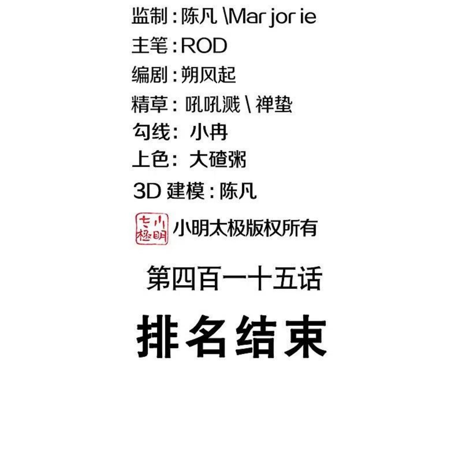 绝世战魂秦南的老婆有几个漫画,第415话 排名结束2图