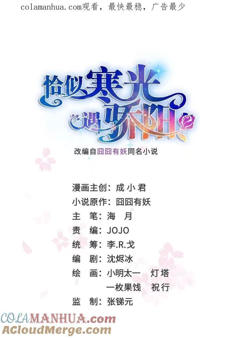 恰似寒光遇骄阳~漫画,第389话 他姓司，司夜寒1图