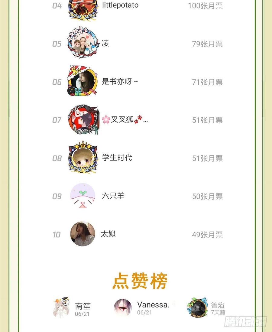 恰似寒光遇骄阳~漫画,端午活动中奖名单2图