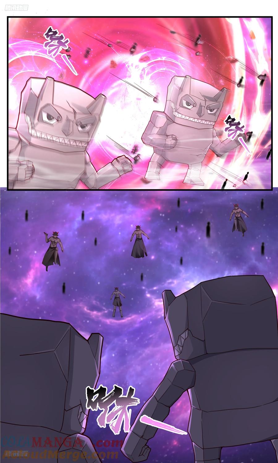 武炼巅峰在线观看完整版免费观看漫画,大决战篇-死守！2图