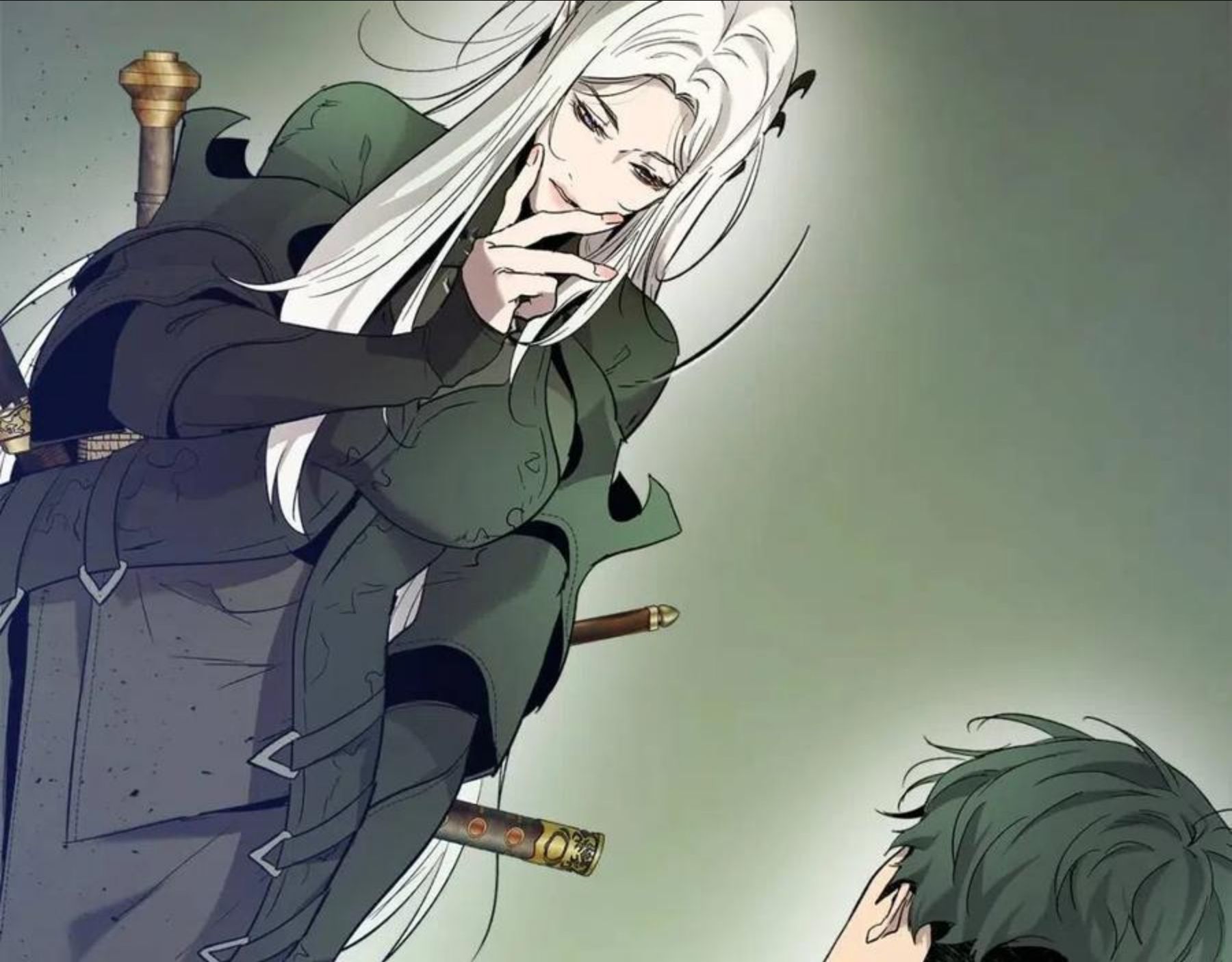 与神一同升级~漫画,第34话 十拳剑4图