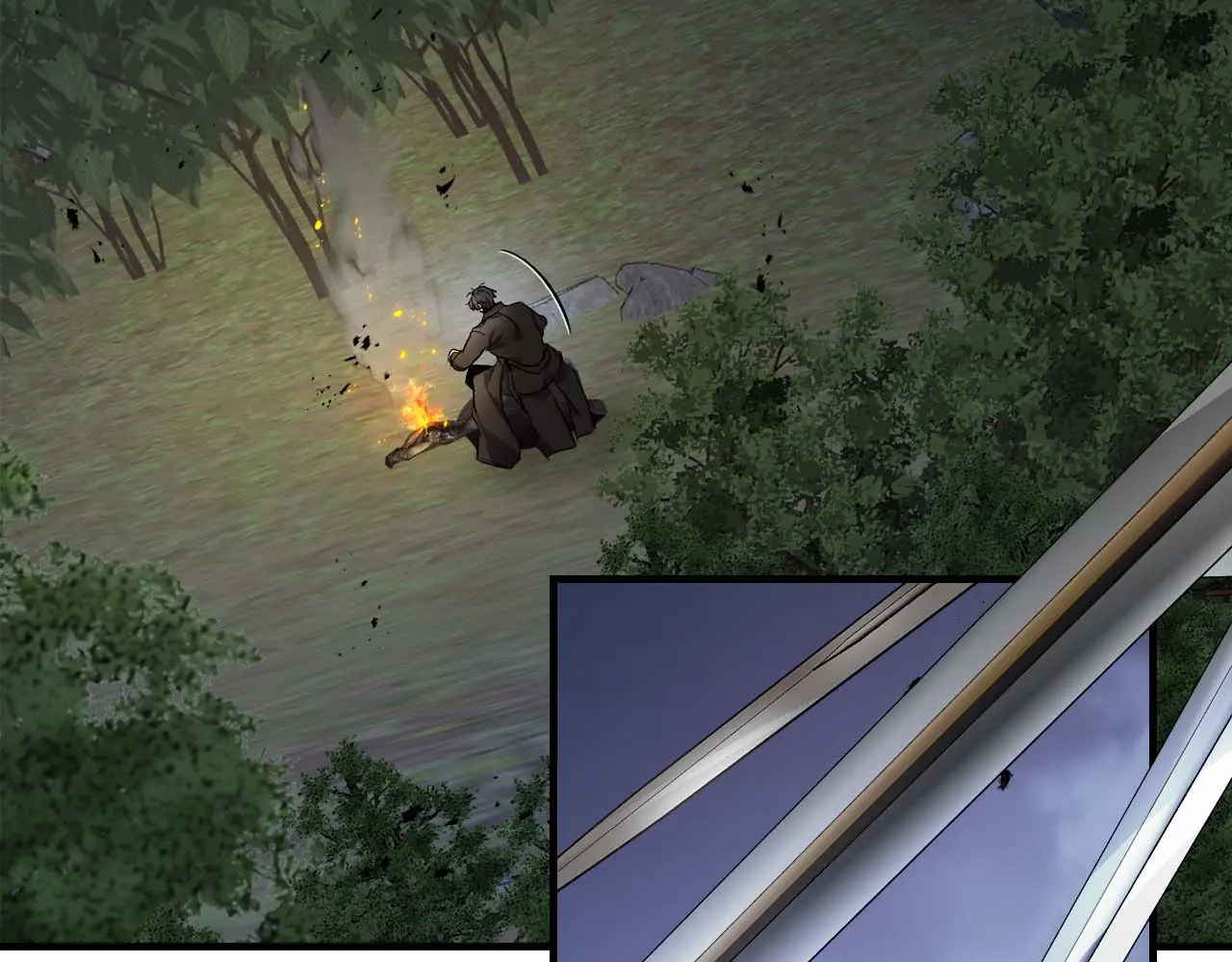 与神一同升级~漫画,第101话 破坏平衡的怪物5图