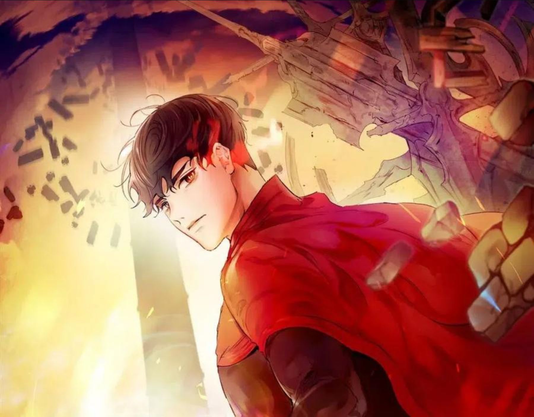 与神一同升级~漫画,第18话 超越神的存在1图