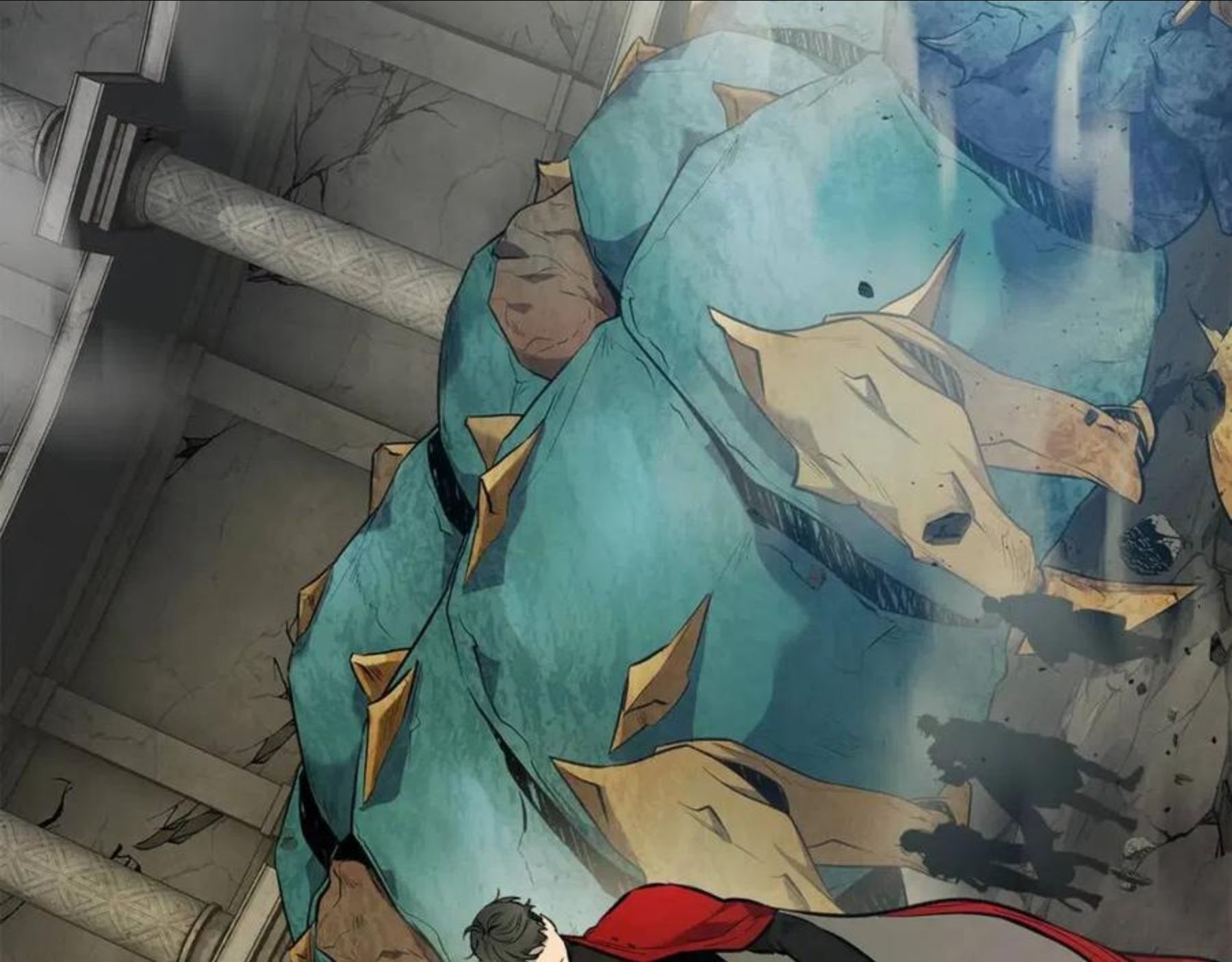 与神一同升级~漫画,第19话 最后的Boss战1图