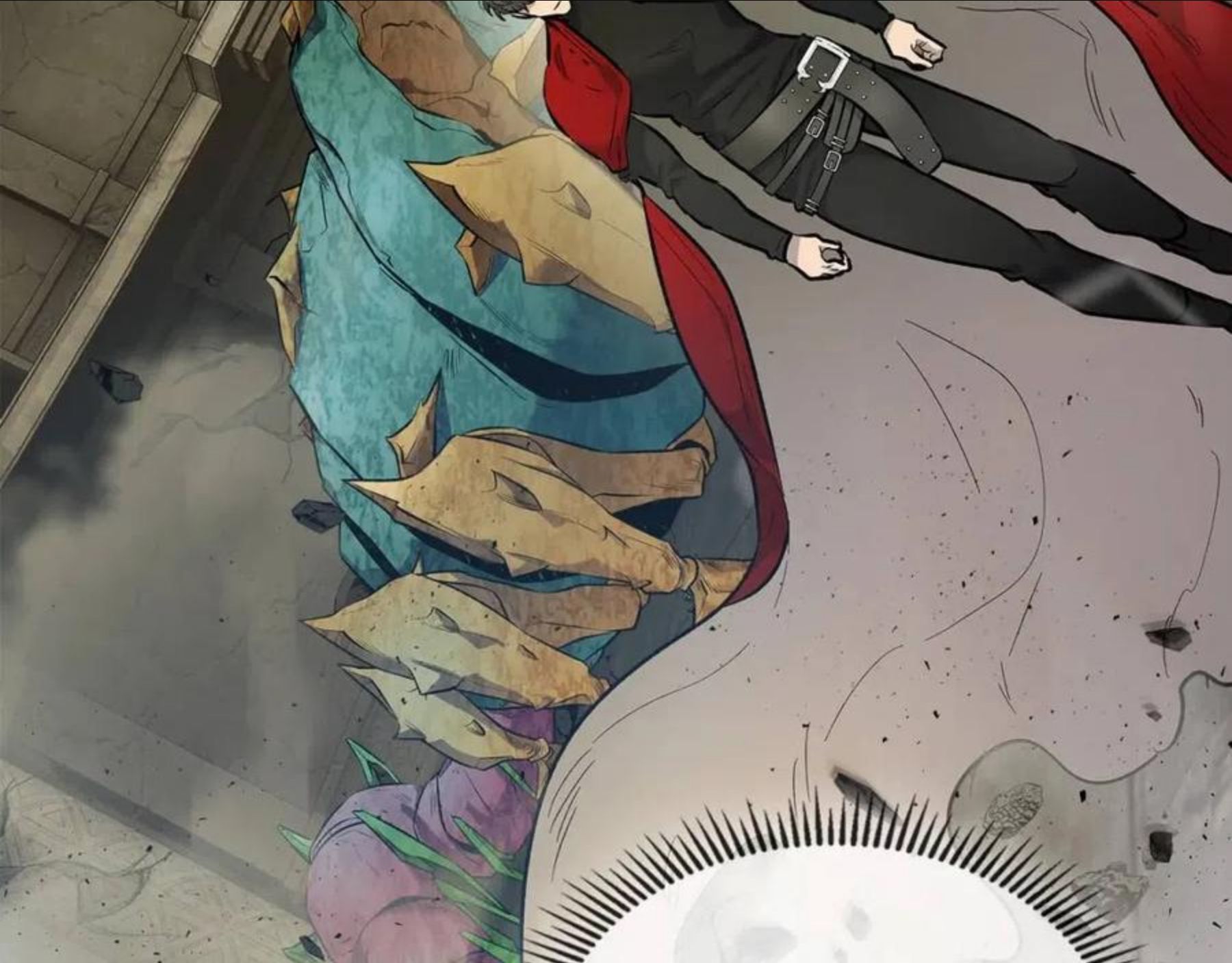 与神一同升级~漫画,第19话 最后的Boss战2图