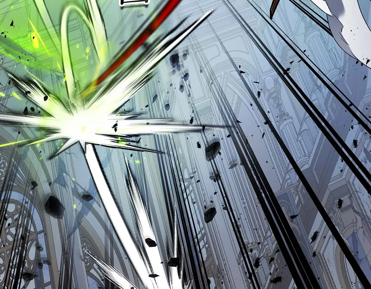 与神一同升级~漫画,第109话 脱身1图