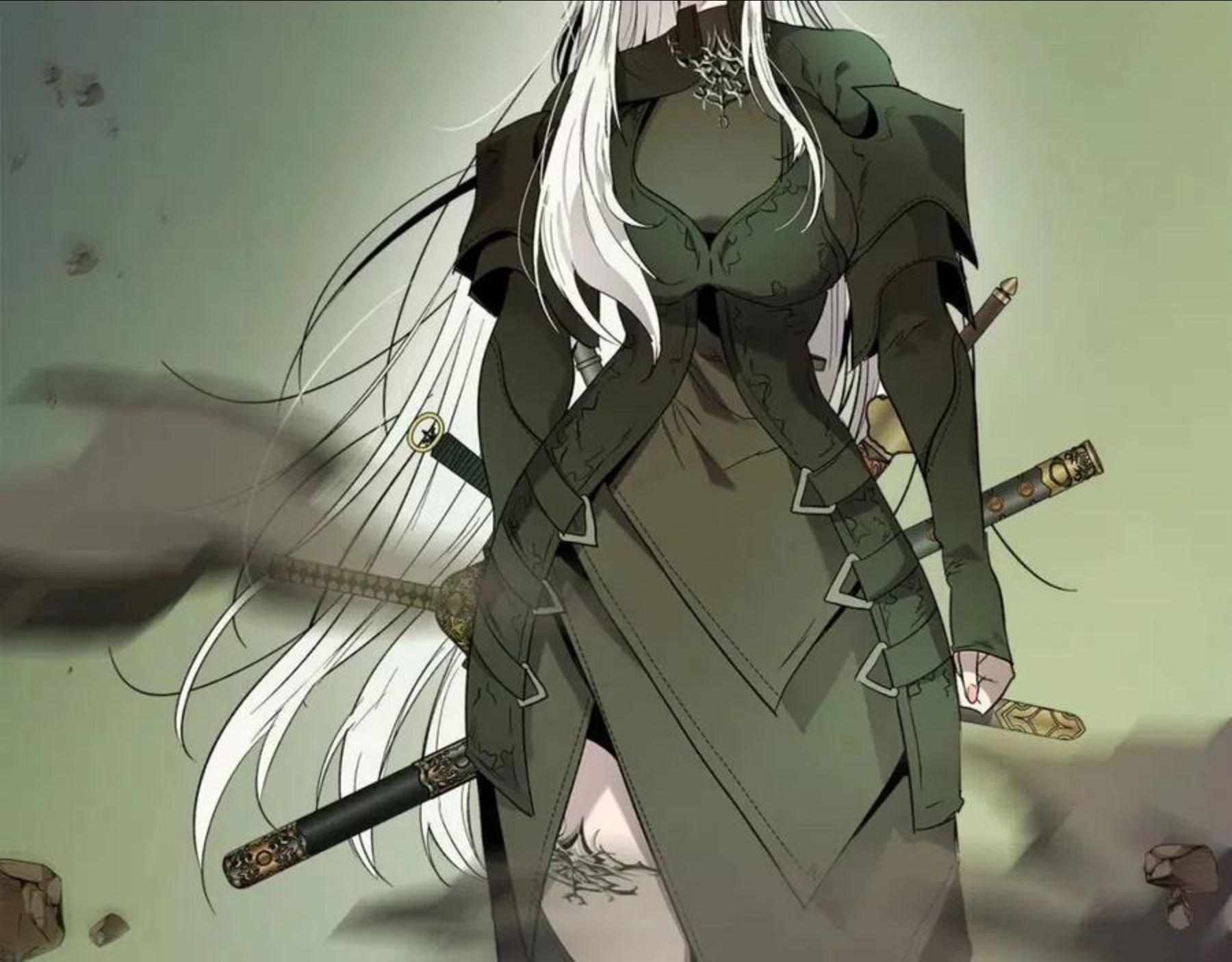 与神一同升级~漫画,第34话 十拳剑4图