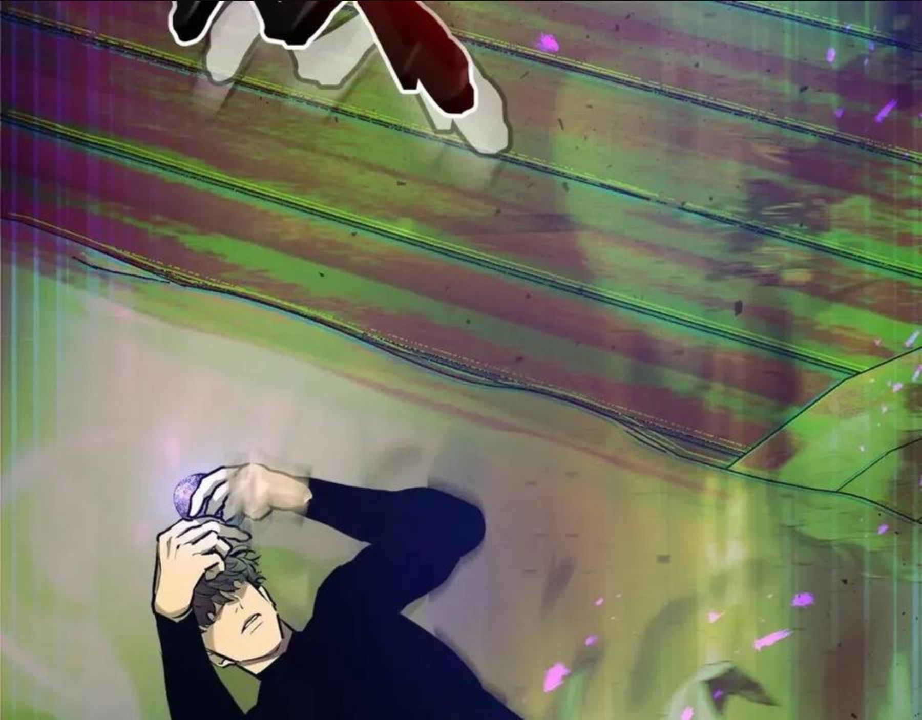 与神一同升级~漫画,第27话 分赃2图