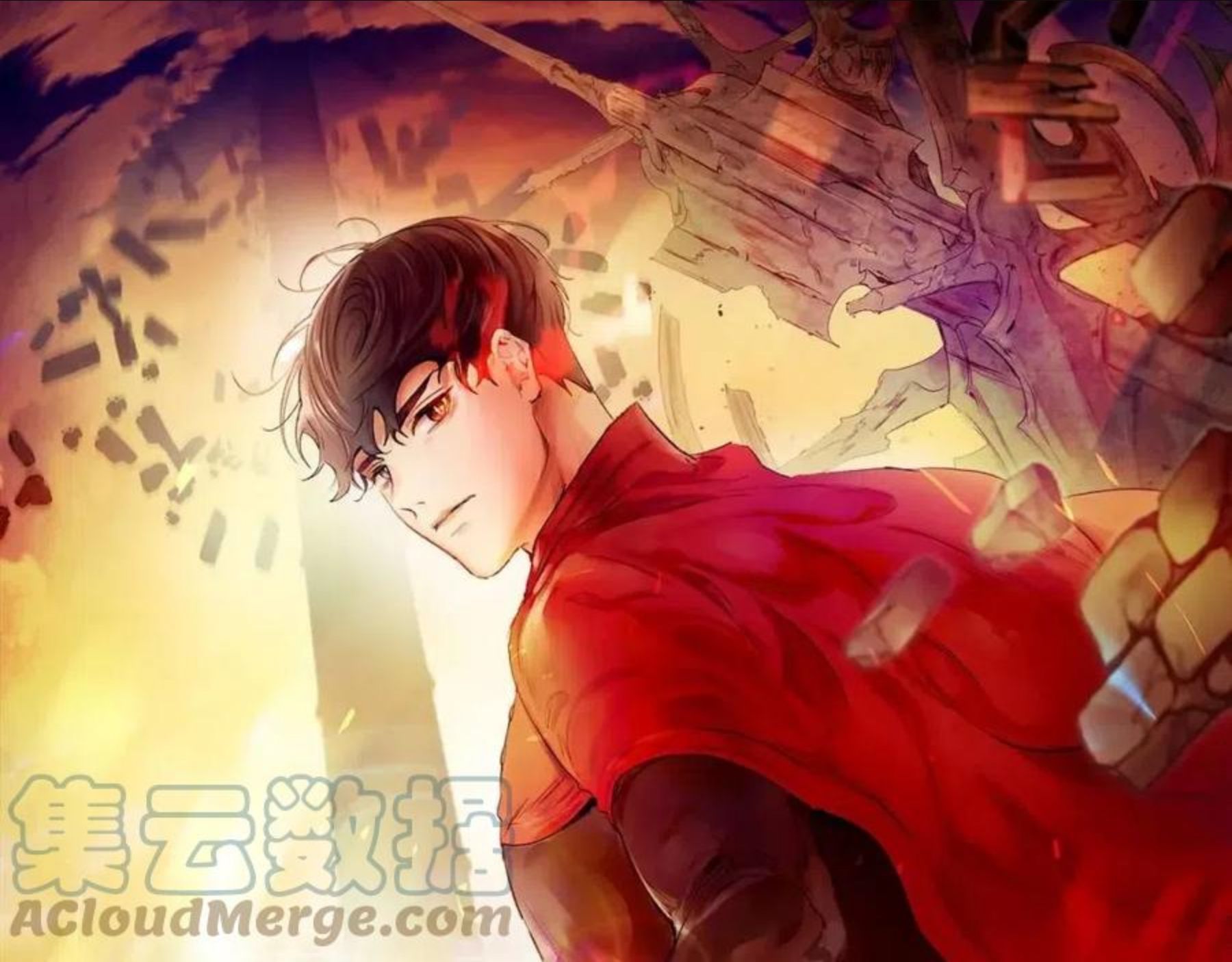 与神一同升级~漫画,第33话 八岐大蛇1图