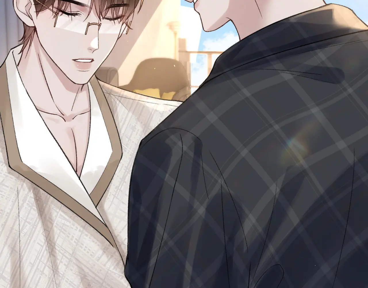 针锋对决~漫画,第60话 忌生气3图