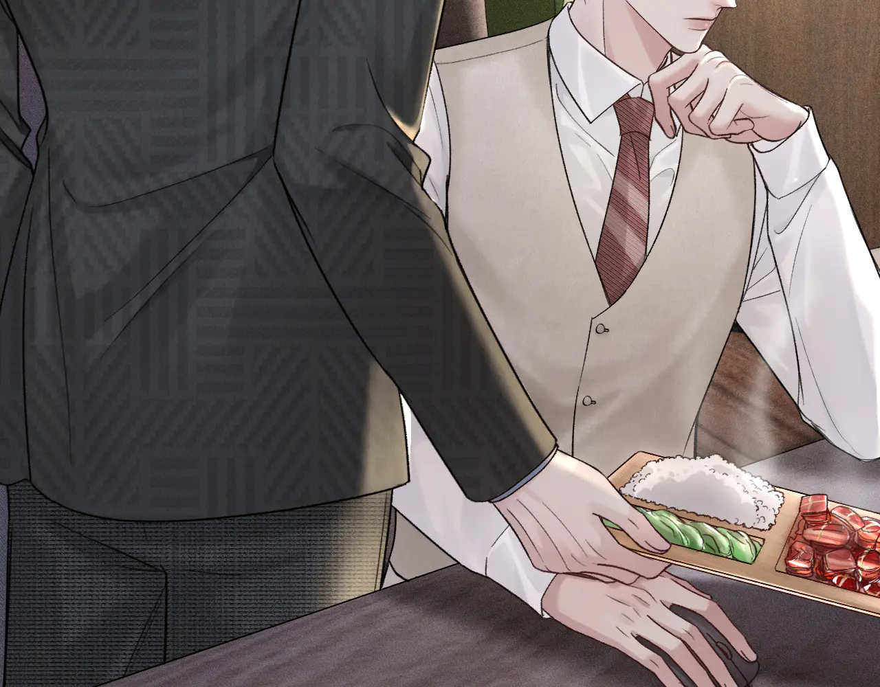 针锋对决~漫画,第74话 改变和成长1图