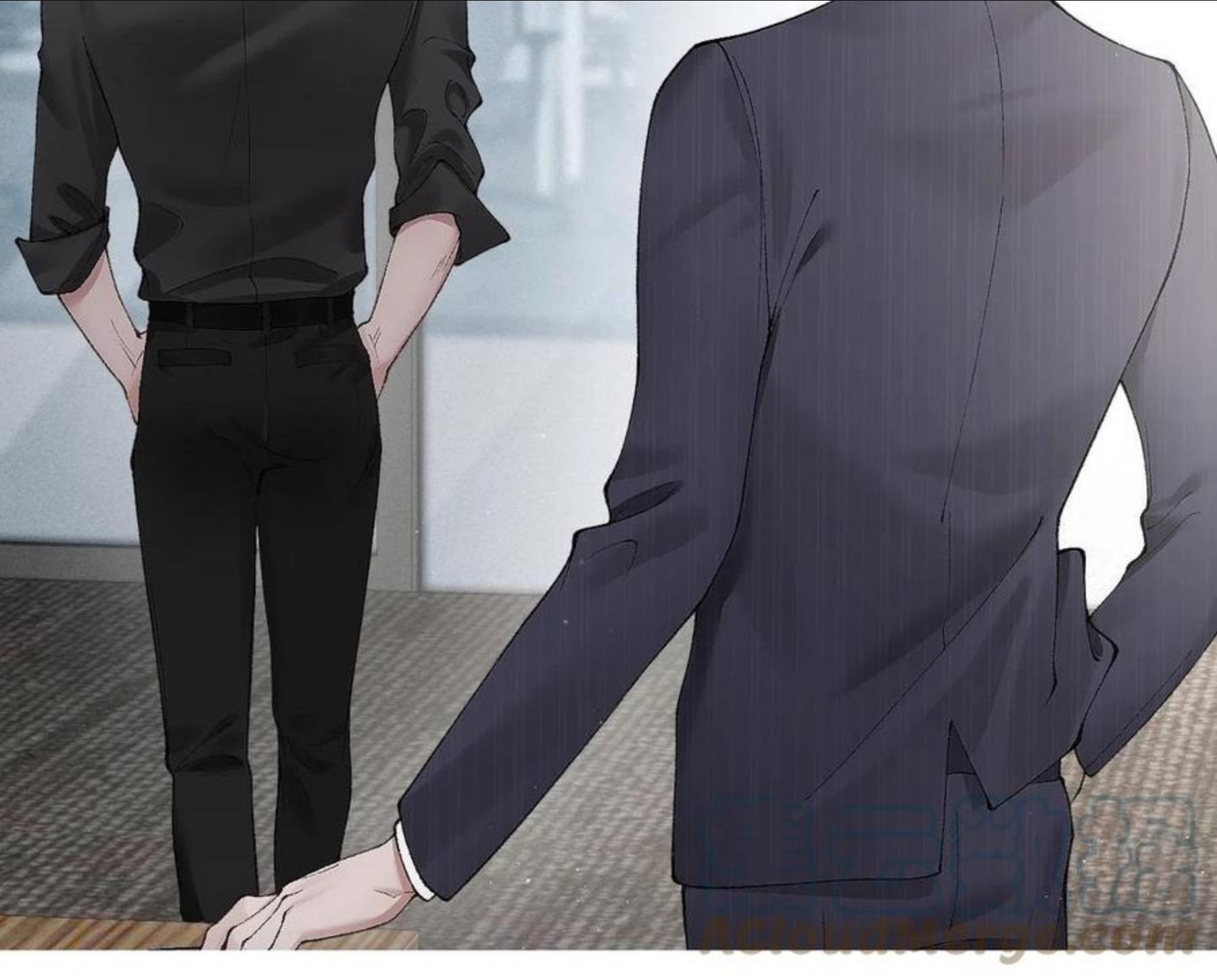 针锋对决~漫画,第8话 有点寂寞5图