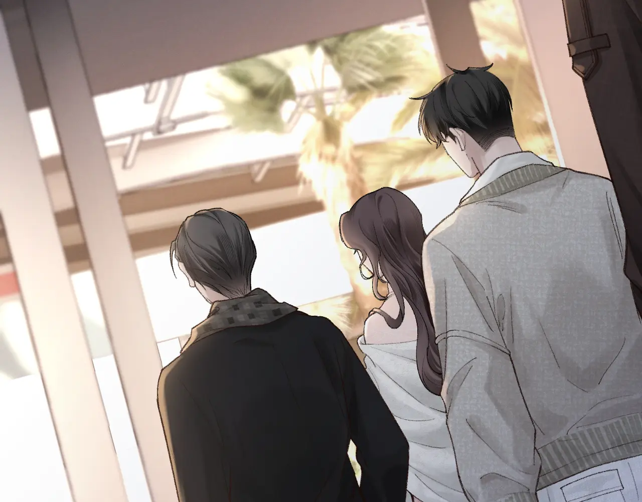 针锋对决~漫画,第60话 忌生气1图