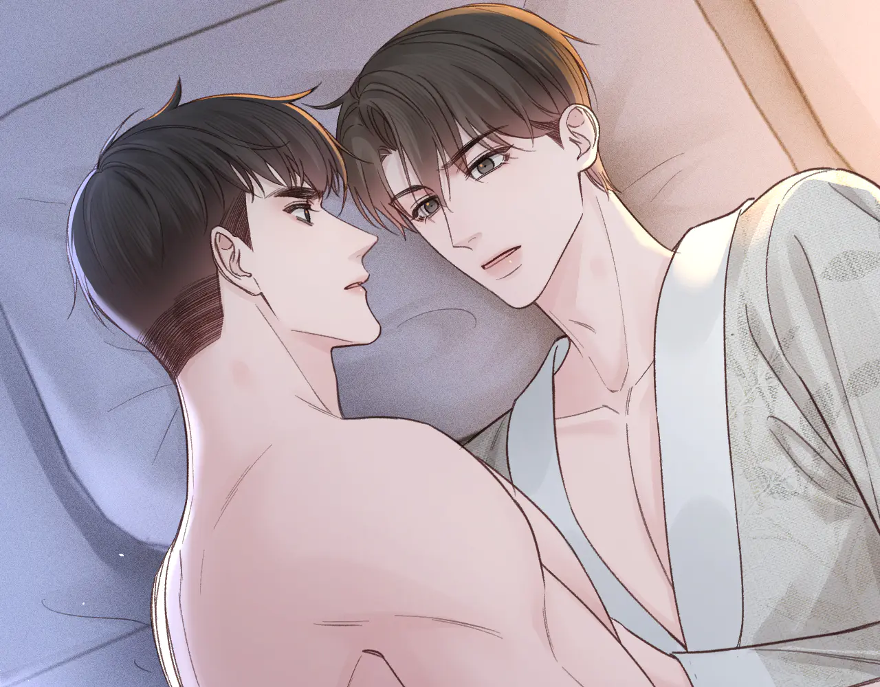 针锋对决~漫画,第72话 不想分开4图