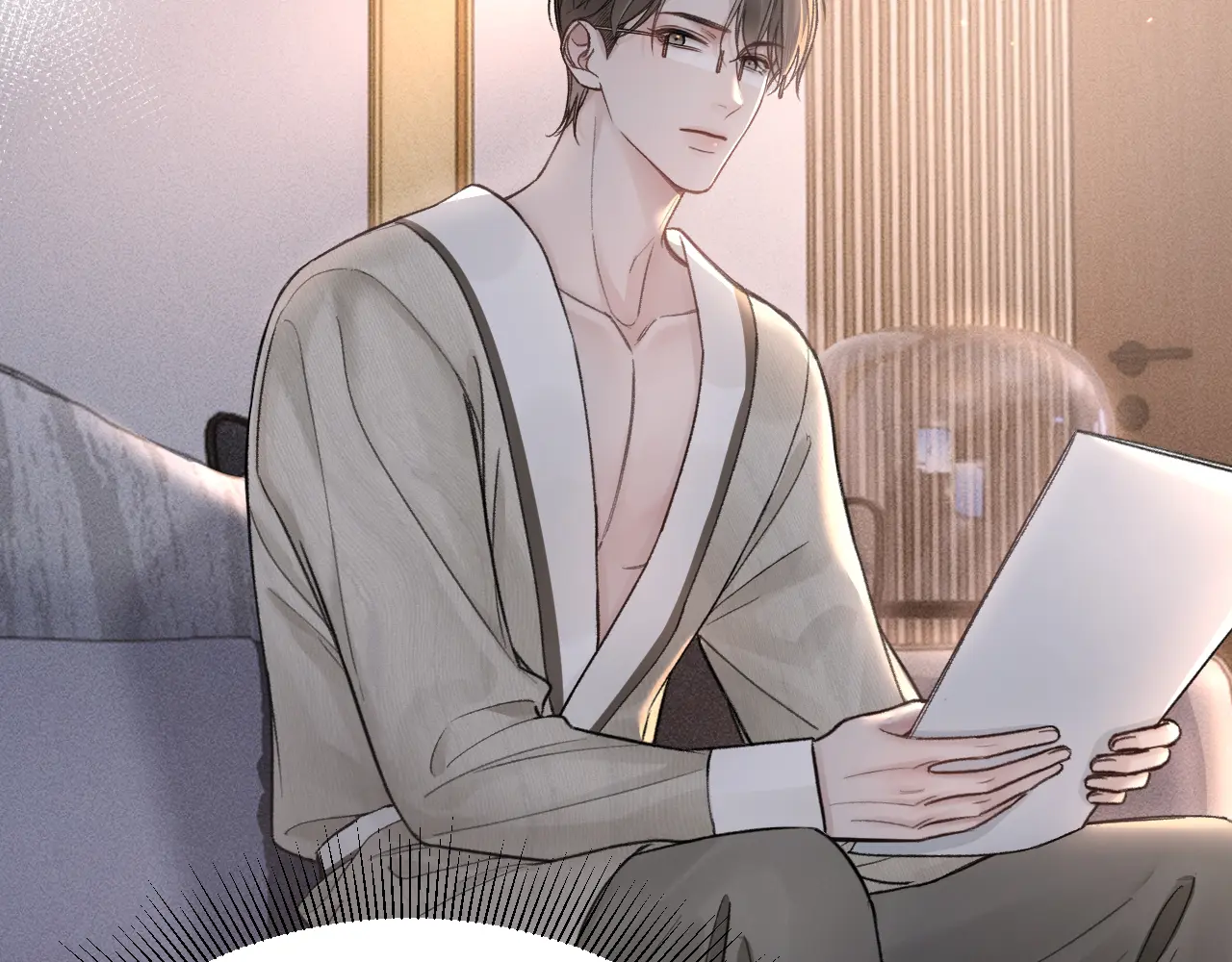 针锋对决~漫画,第68话 没有一点喜欢吗4图