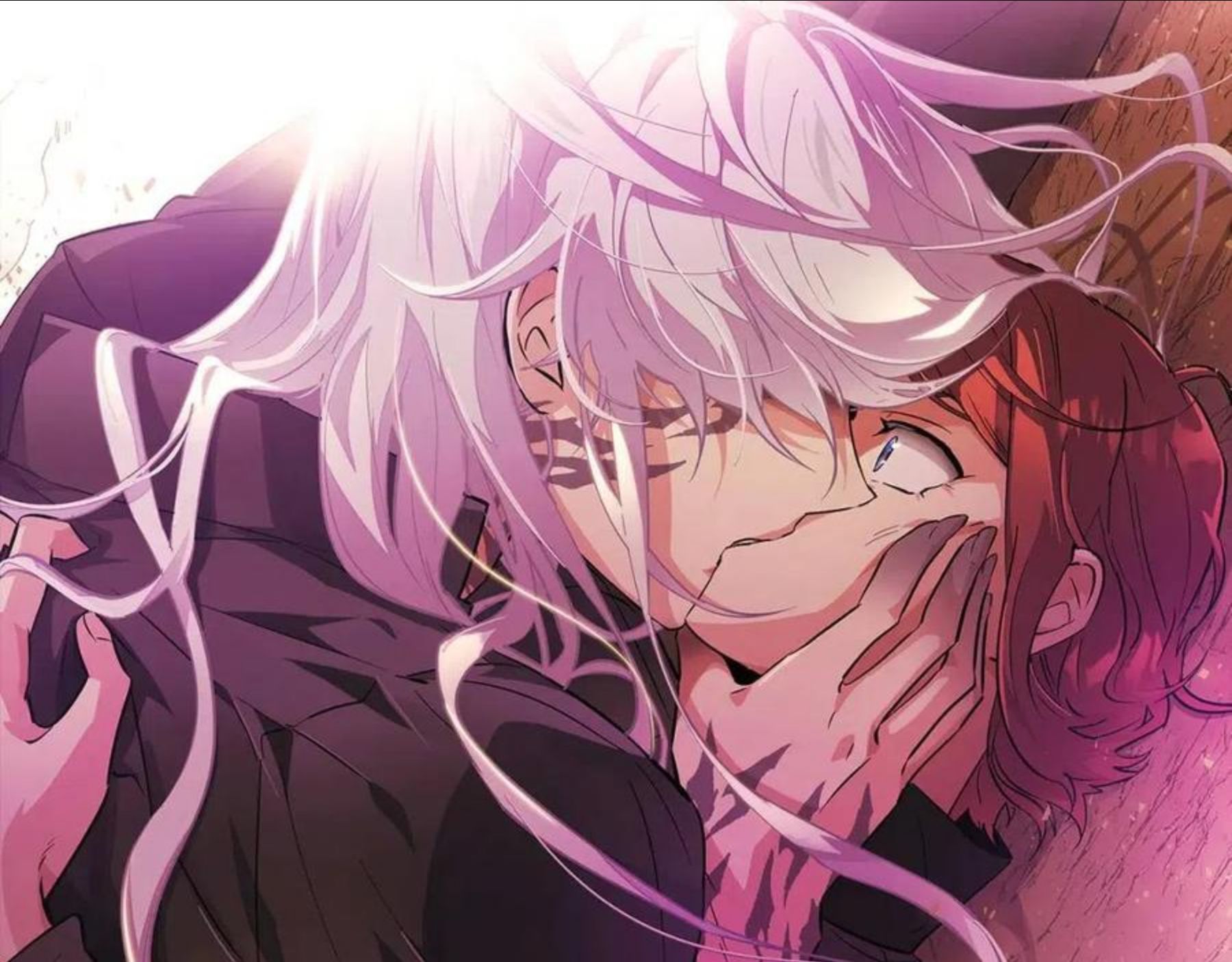 反派识破了我的身份漫画漫画,第77话 该死的吻2图