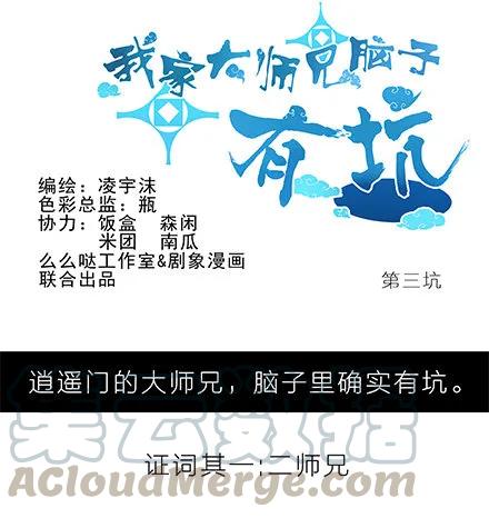 我家大师兄脑子有坑小说漫画,第3坑 二师兄的证词1图