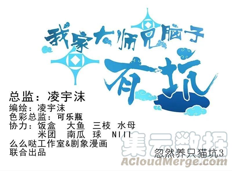 我家大师兄脑子有坑第三季第一集漫画,番外：忽然养只猫31图