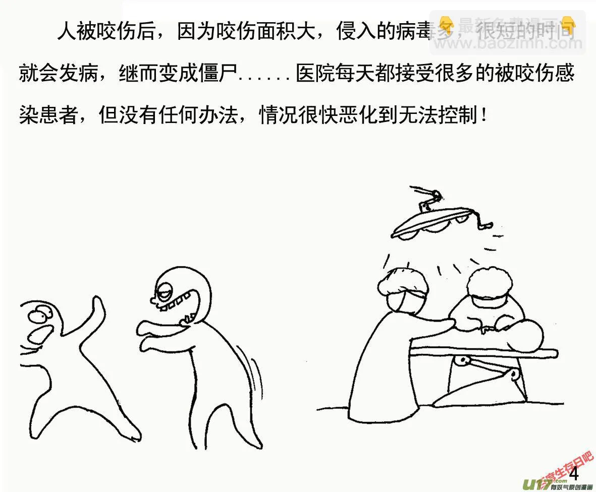 生存日漫画,（第一季）１病毒来袭4图