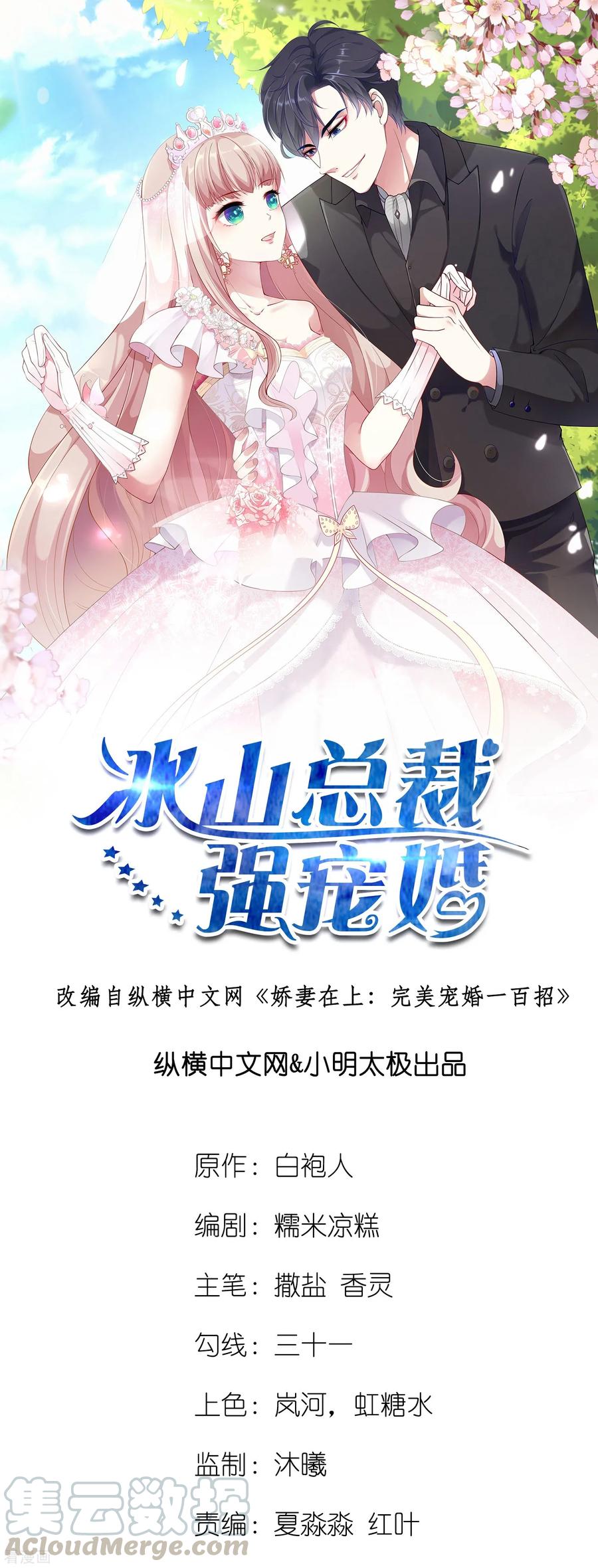 冰山总裁强宠婚~漫画,第42话 再嫁给我一次！1图