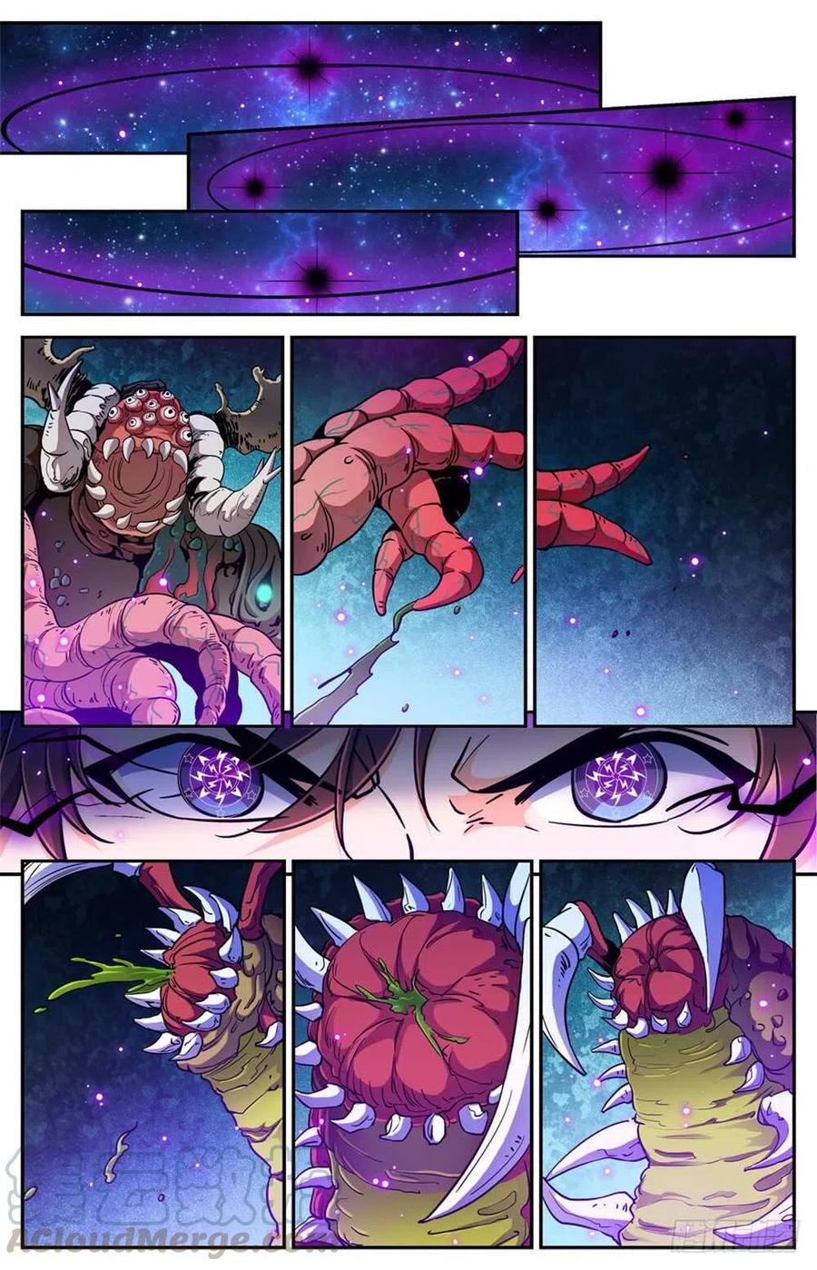 全职法师之全职召唤师漫画,398 击穿,霸道陨拳3图