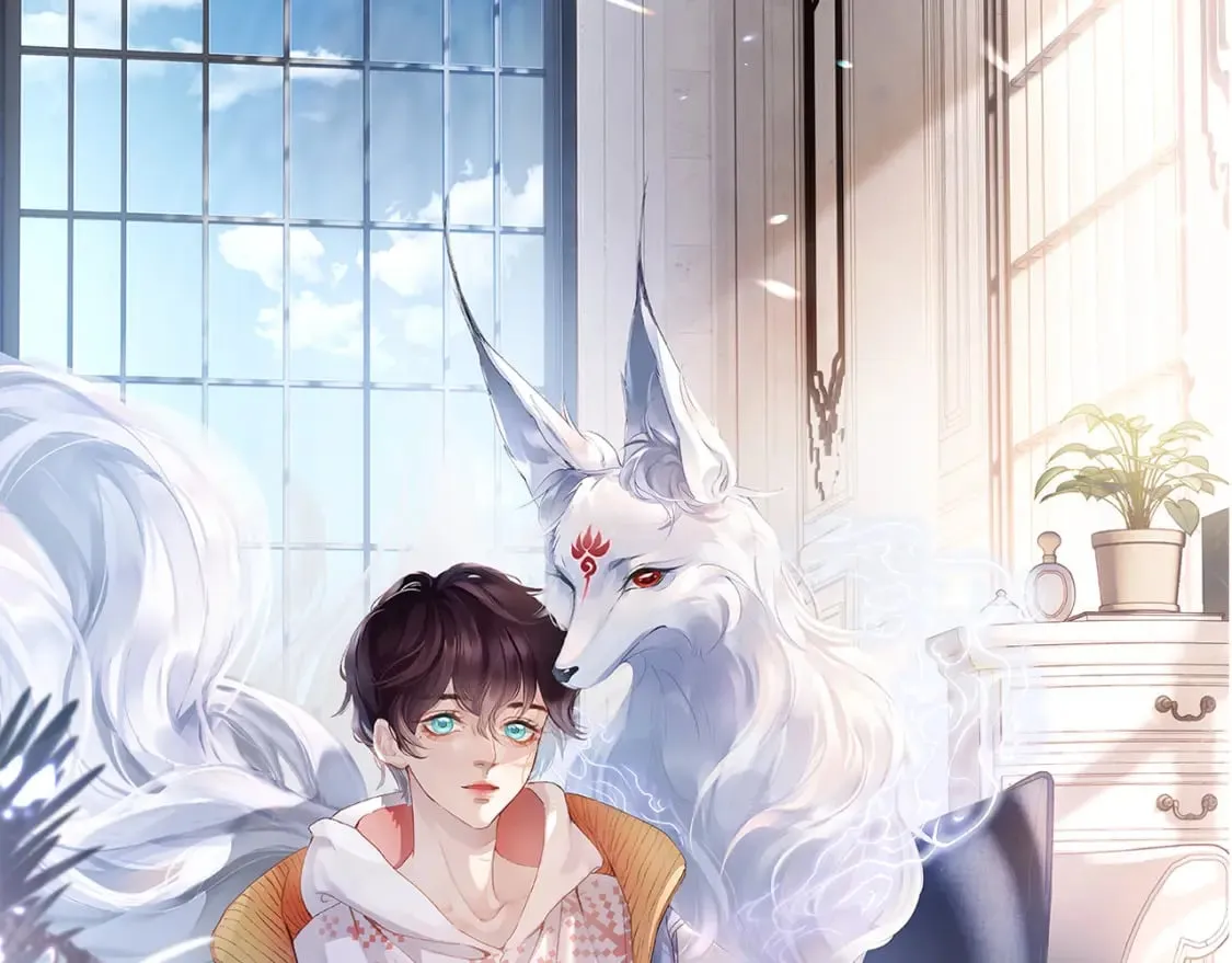 九尾狐校霸盯上我之后漫画免费漫画,第44话 盛秋艾，做我的妖吧1图