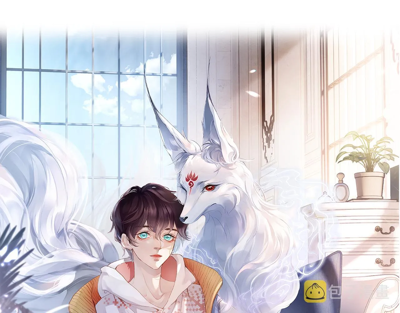 九尾狐校霸盯上我之后漫画免费漫画,第6话 段惊棠出奇招制服穷奇3图