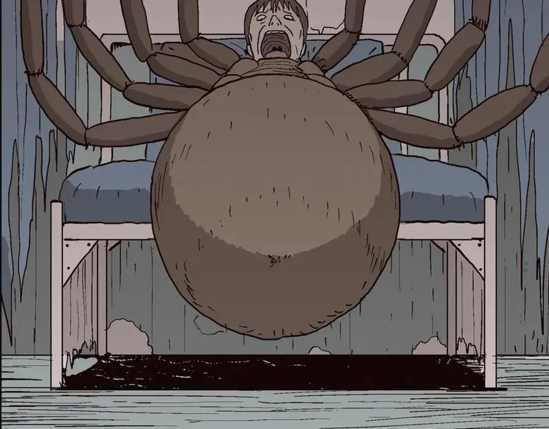 人类进化论~漫画,第77话 蜘蛛男（十六）2图