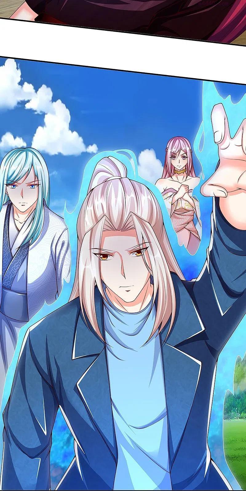 仙尊奶爸当赘婿漫画,第253话 巅峰对决，真君显威4图