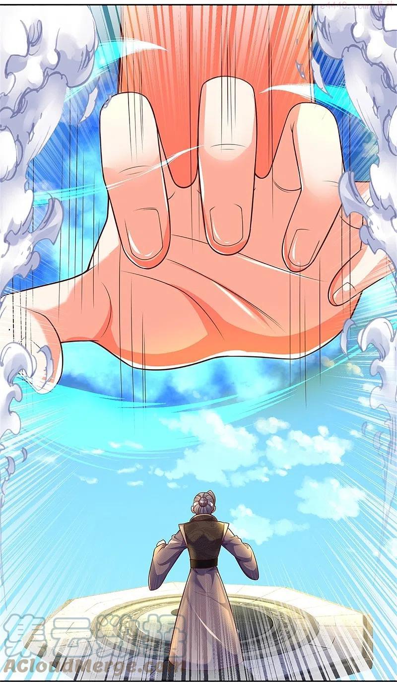 仙尊奶爸当赘婿漫画,第252话 盟主降临，不战而逃1图