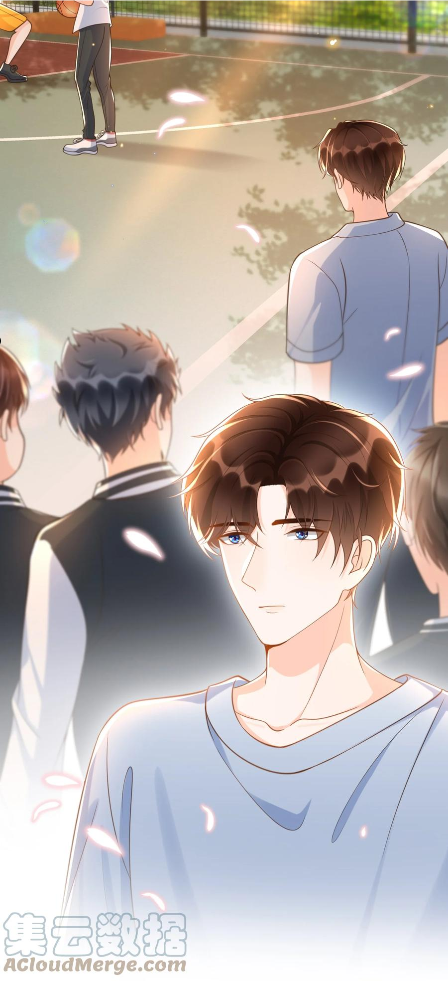 甜不止迟漫画,041 他怎么这么好看！5图