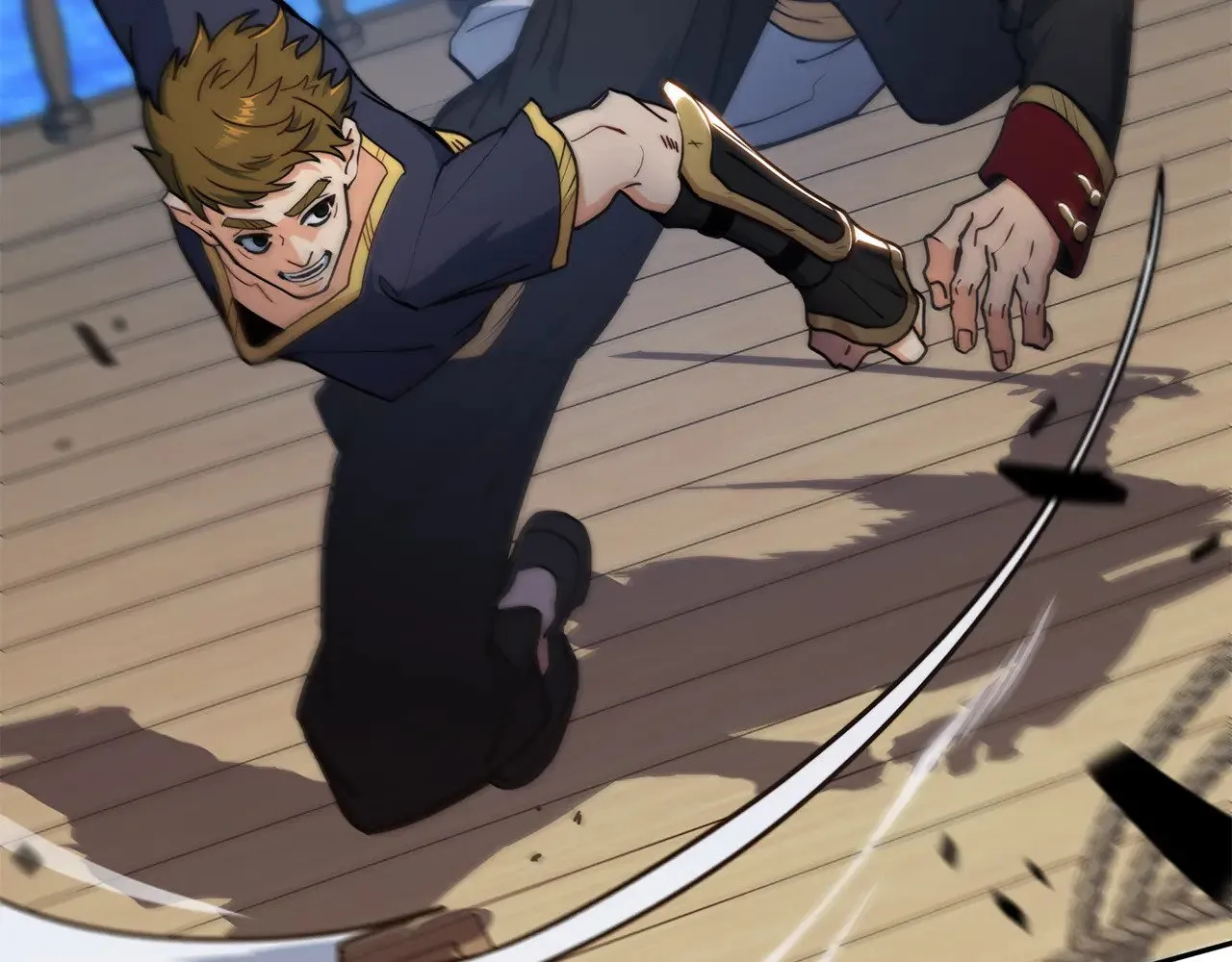 白龙公爵佩德·莱欧漫画,109话 海盗王1图