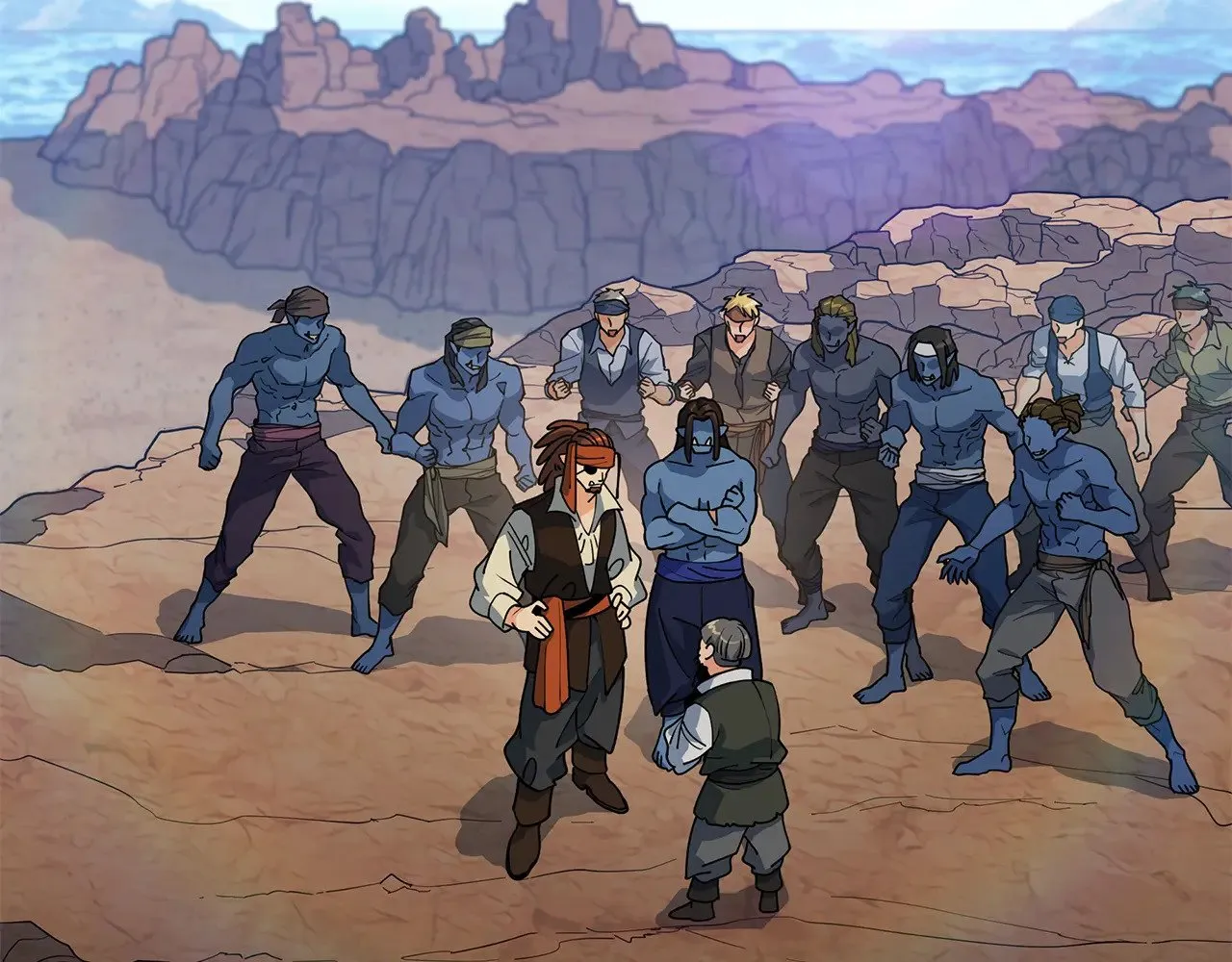 白龙公爵佩德·莱欧漫画,第114话 舰队5图