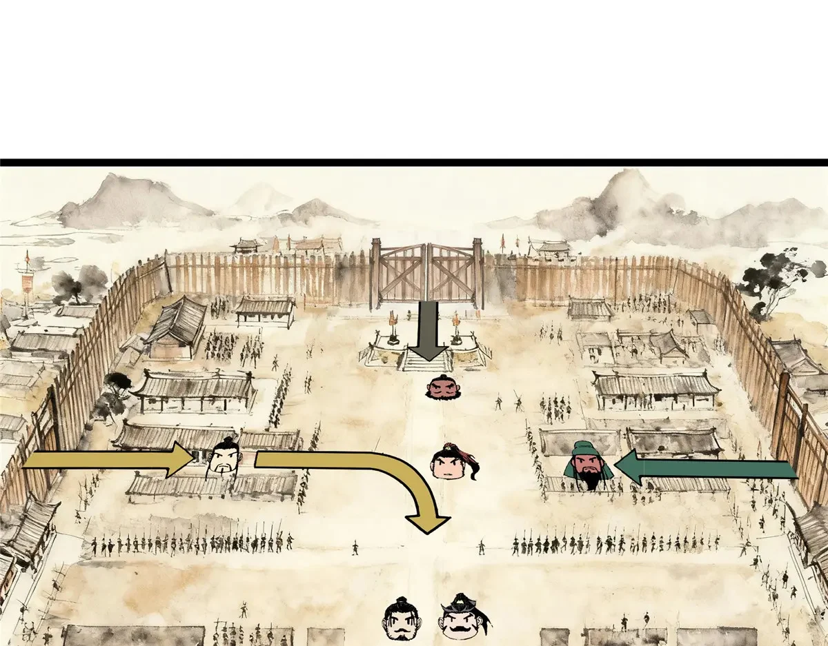 吕布的人生模拟器漫画免费阅读下拉式爱看漫画,151 重现“三英战吕布”1图