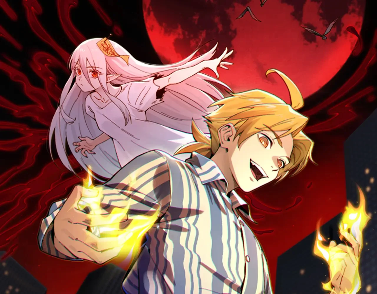 精神病面前，鬼东西算个球漫画,181-精神病VS恶霸1图