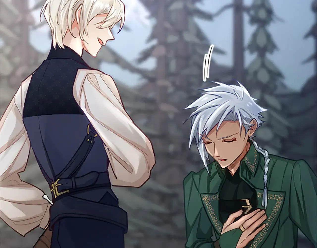 黑化吧！圣女大人漫画,第100话 天才的损落1图