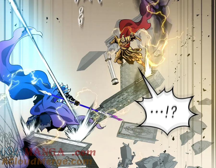 与神一同升级~漫画,第123话 宙斯的雷电1图