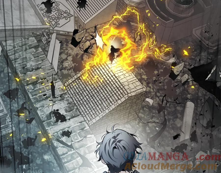 与神一同升级~漫画,第123话 宙斯的雷电5图