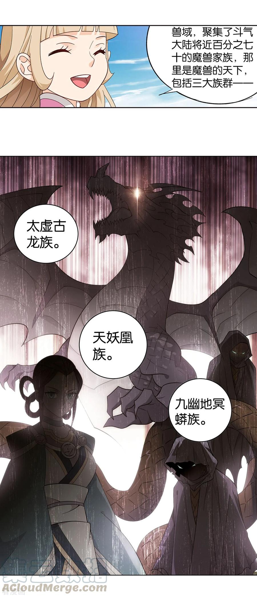 斗破苍穹160集漫画,第861话 兽域4图