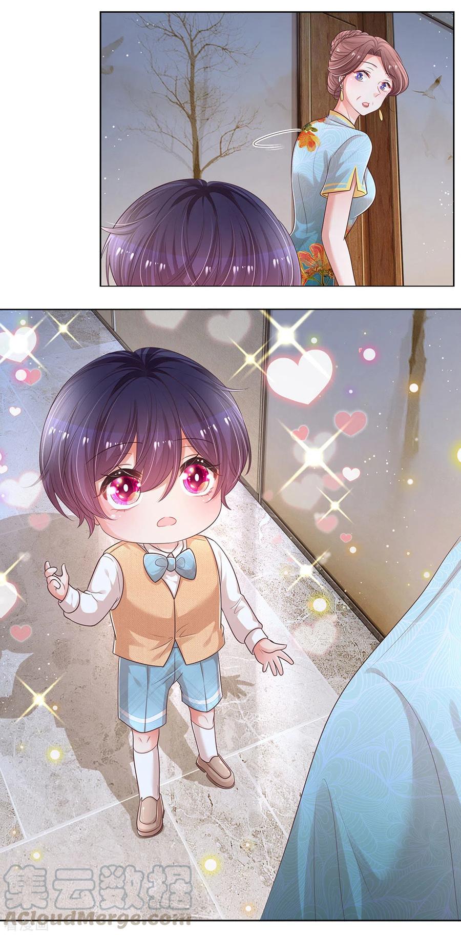 妈咪快跑：爹地追来了漫画,第258话 祖孙见面3图