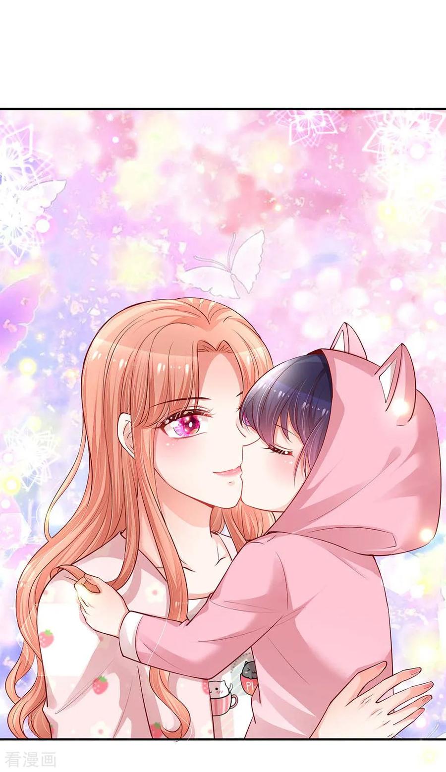 妈咪快跑：爹地追来了漫画,第149话 晚安吻2图