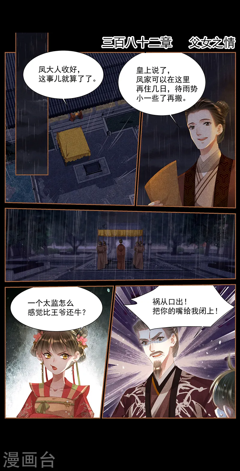 神医嫡女漫画,第382话 父女之情2图