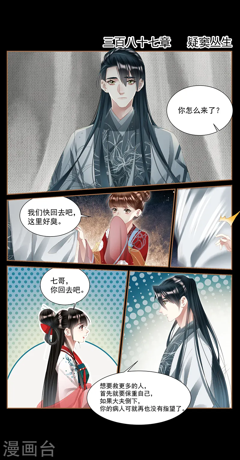 神医嫡女漫画,第387话 疑窦丛生2图