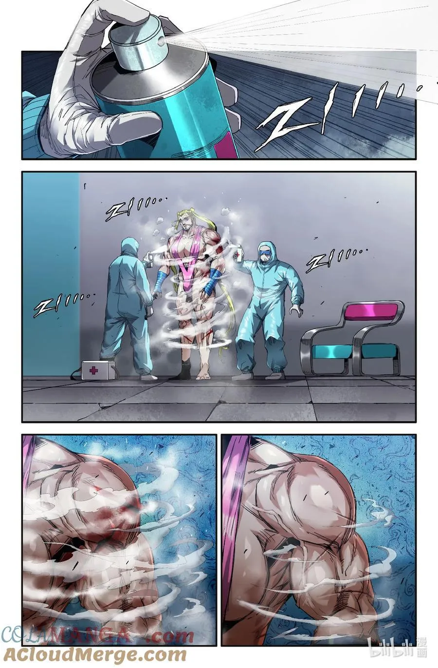 史上最强肌肉男漫画,335 世界赛番外355图